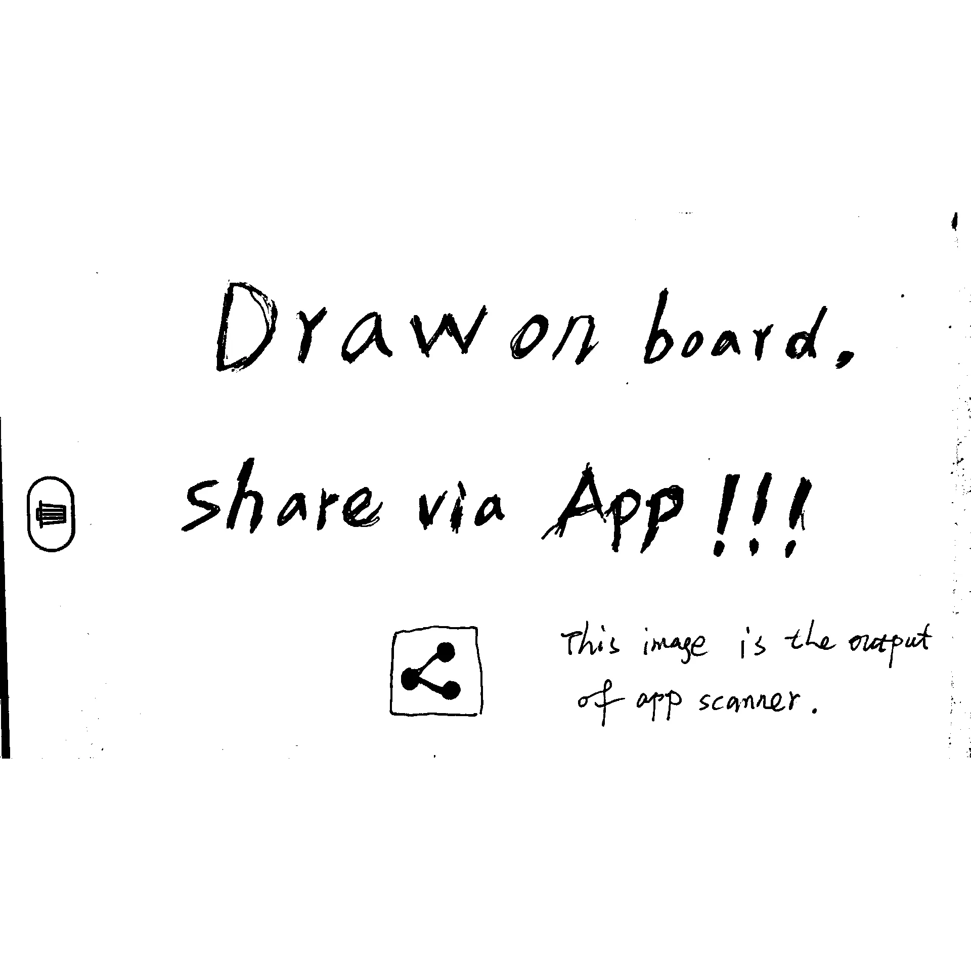 8.5 inch eWriter Cartoon design（Green Font）
