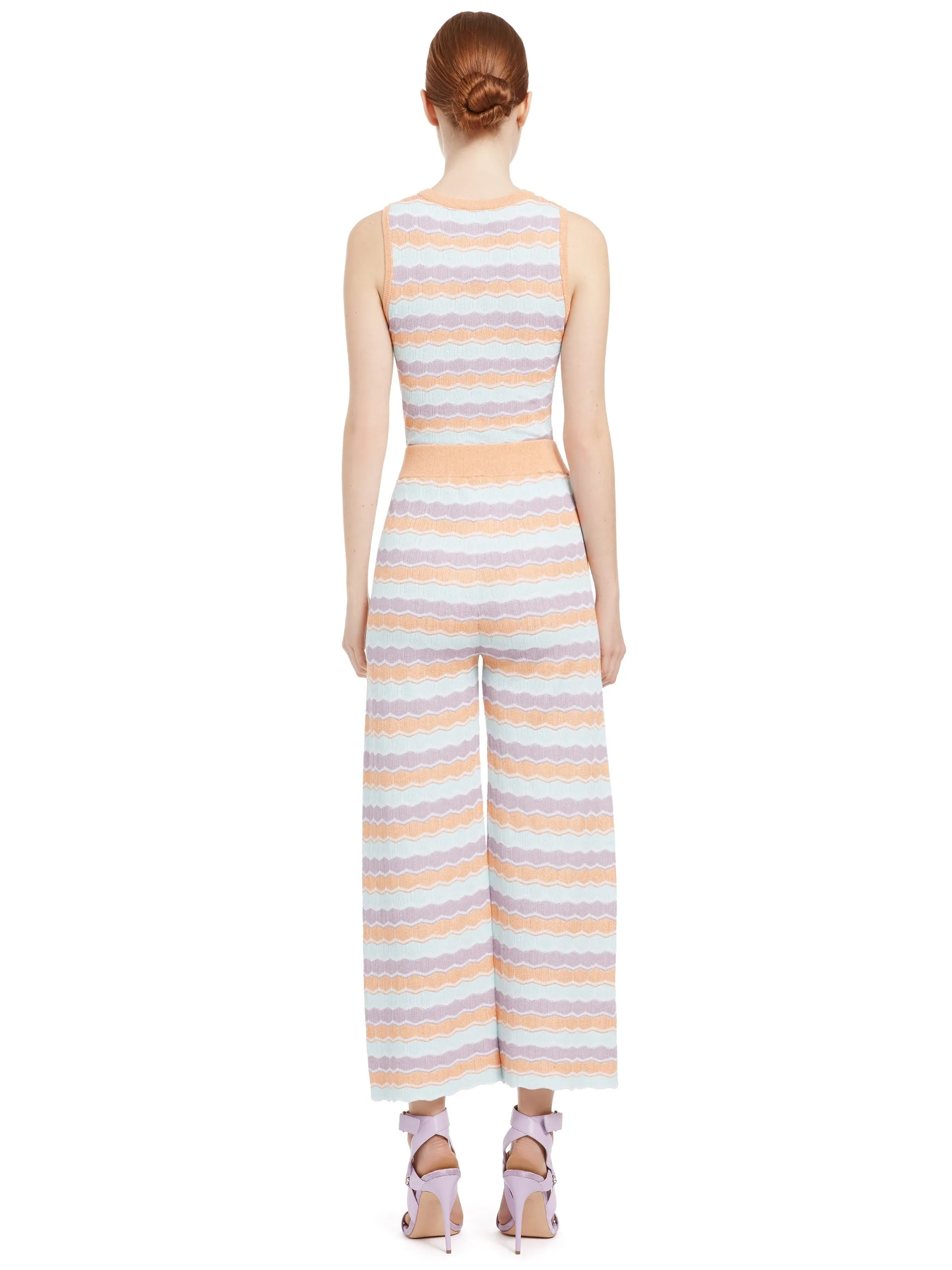 ALICE   OLIVIA - Basil Knit Pants in Multi