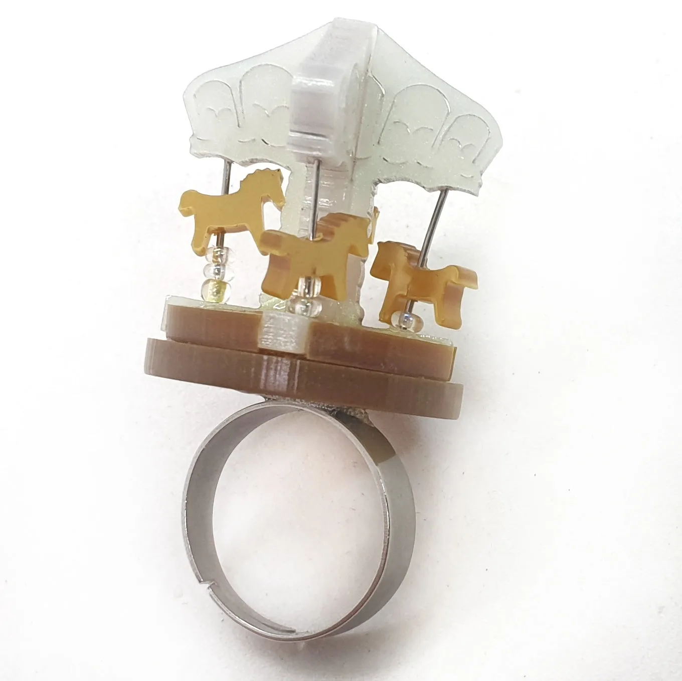 Anello giostrina coi cavalli