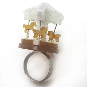 Anello giostrina coi cavalli
