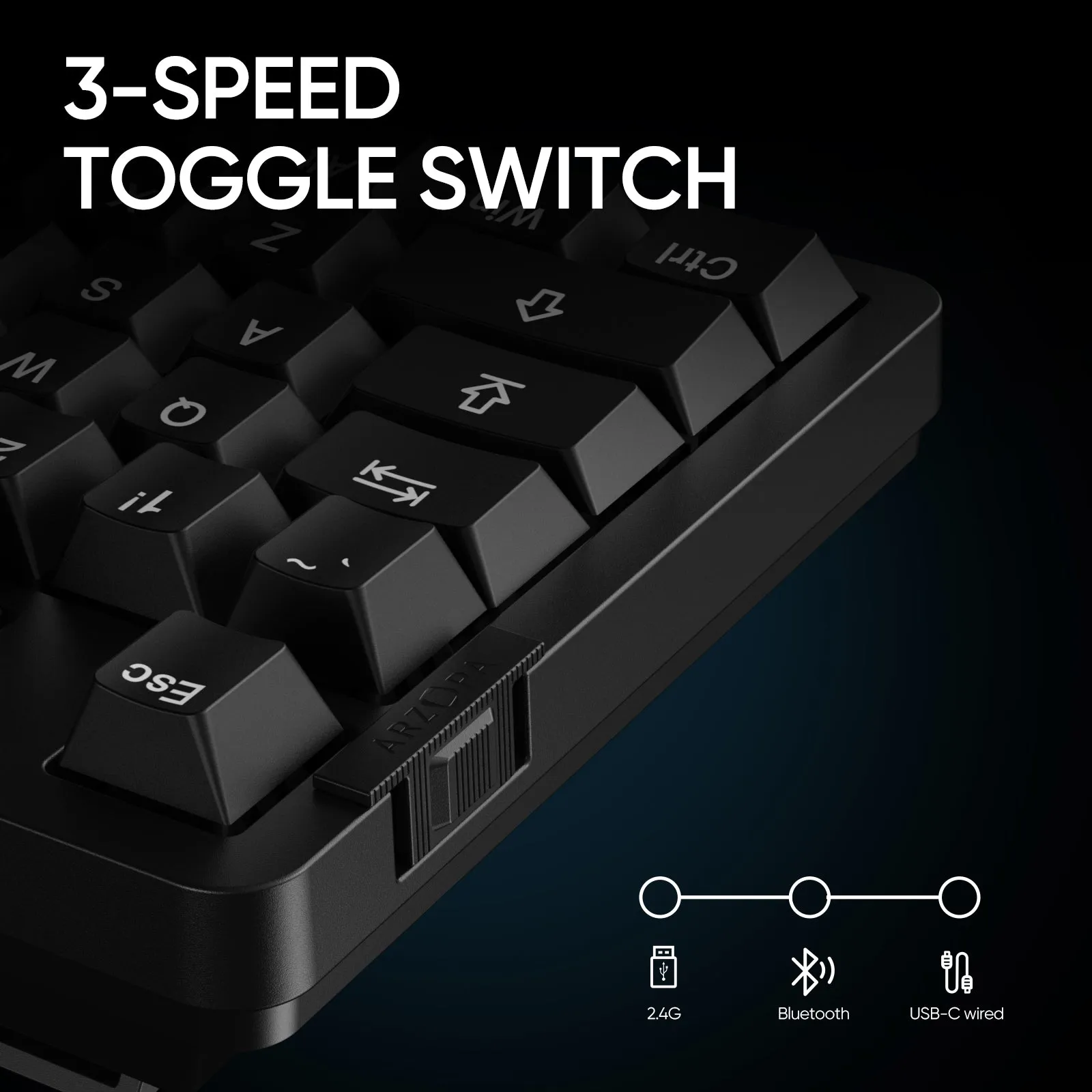 Arzopa K87 RGB Mechanical Gaming Keyboard