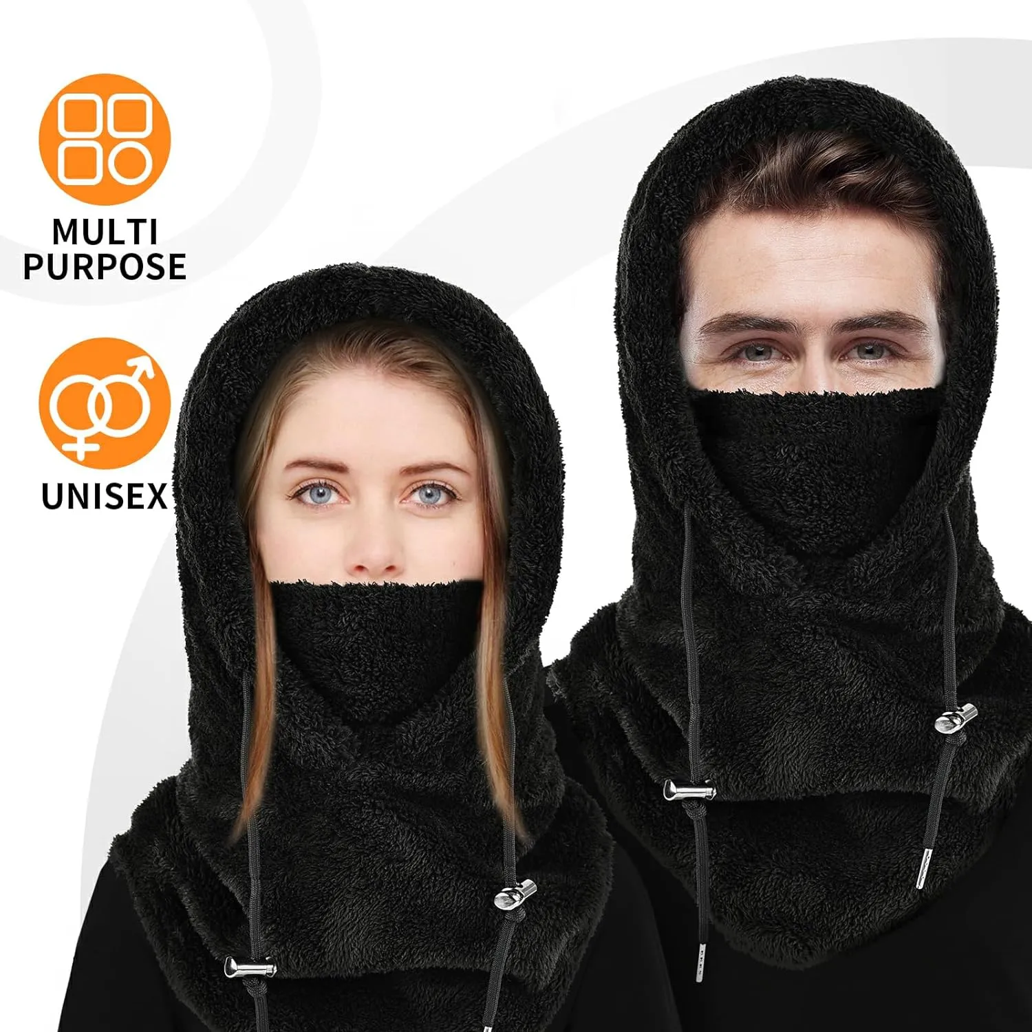 Balaclava Chapeau Cagoule Ski Masque en Polaire - Fitnessterapy