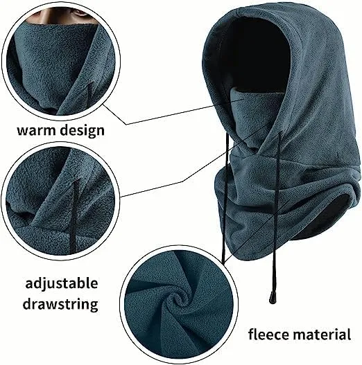 Balaclava Chapeau Cagoule Ski Masque en Polaire - Fitnessterapy