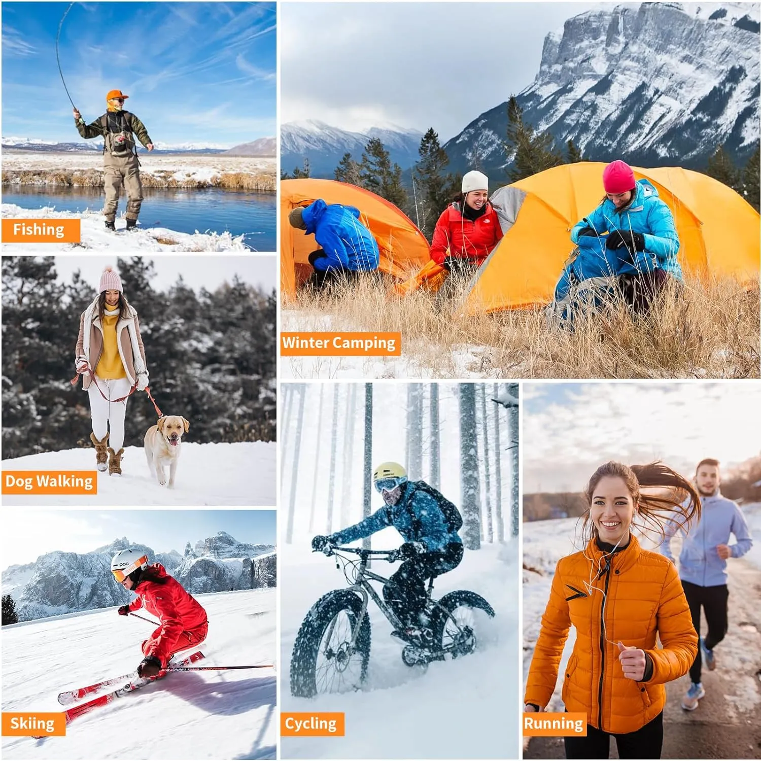 Balaclava Chapeau Cagoule Ski Masque en Polaire - Fitnessterapy
