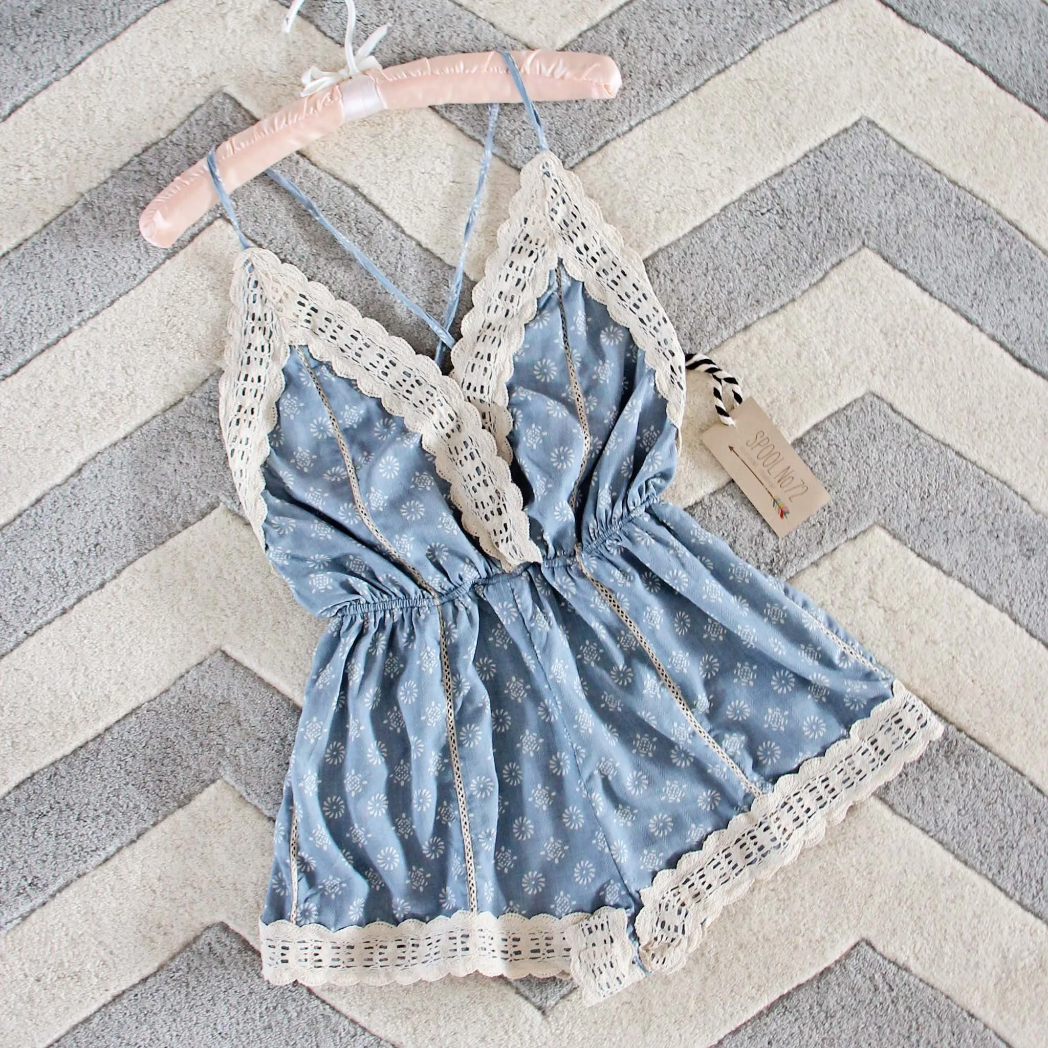 Cara Lace Romper