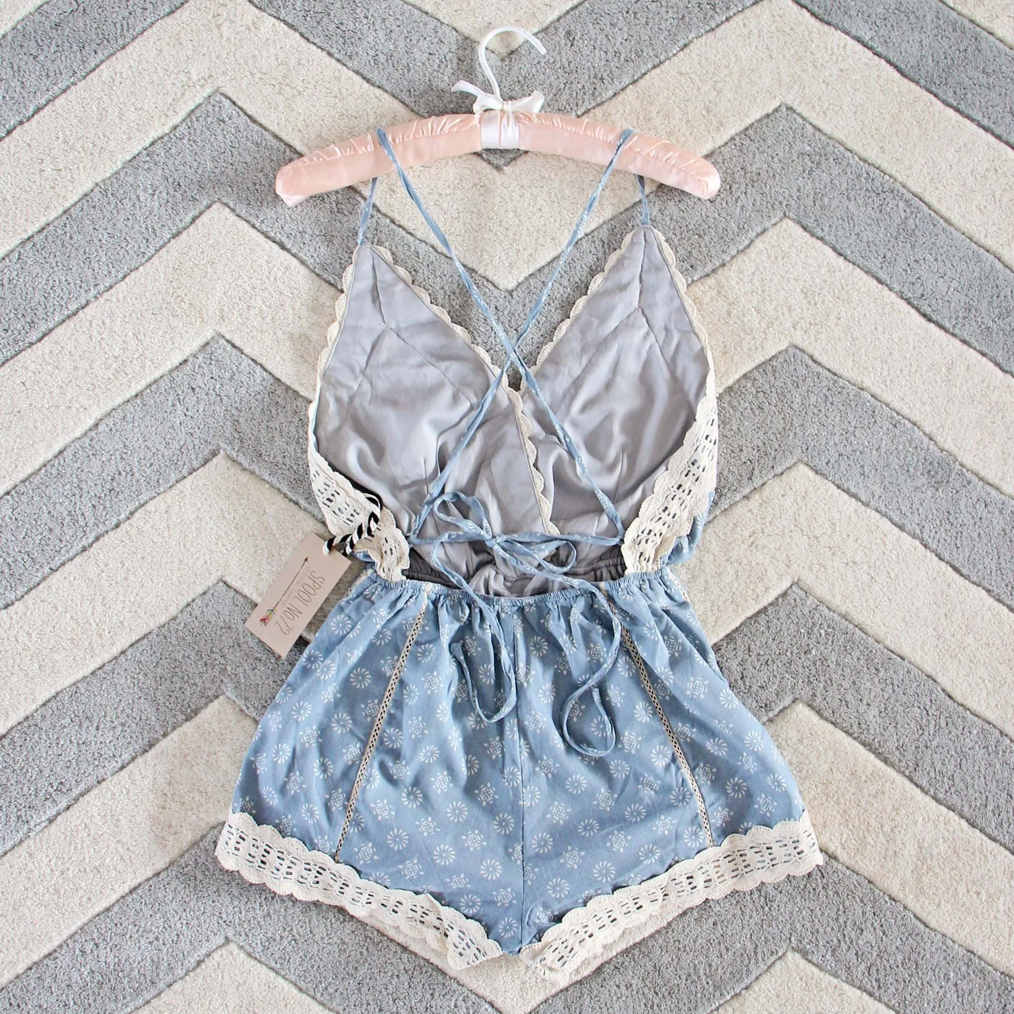 Cara Lace Romper