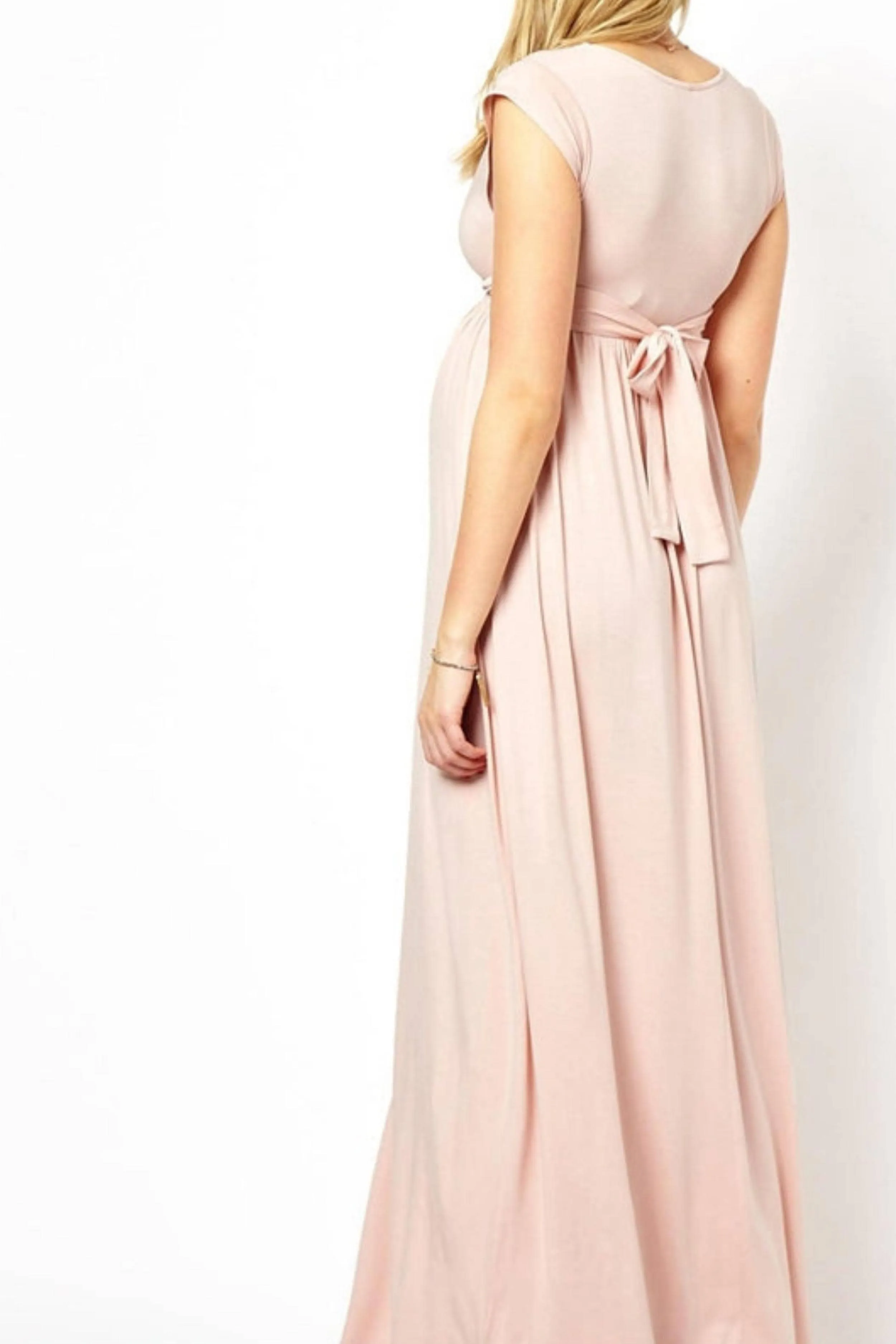 Chelsea Cotton Maxi - Blush Pink - For Sale