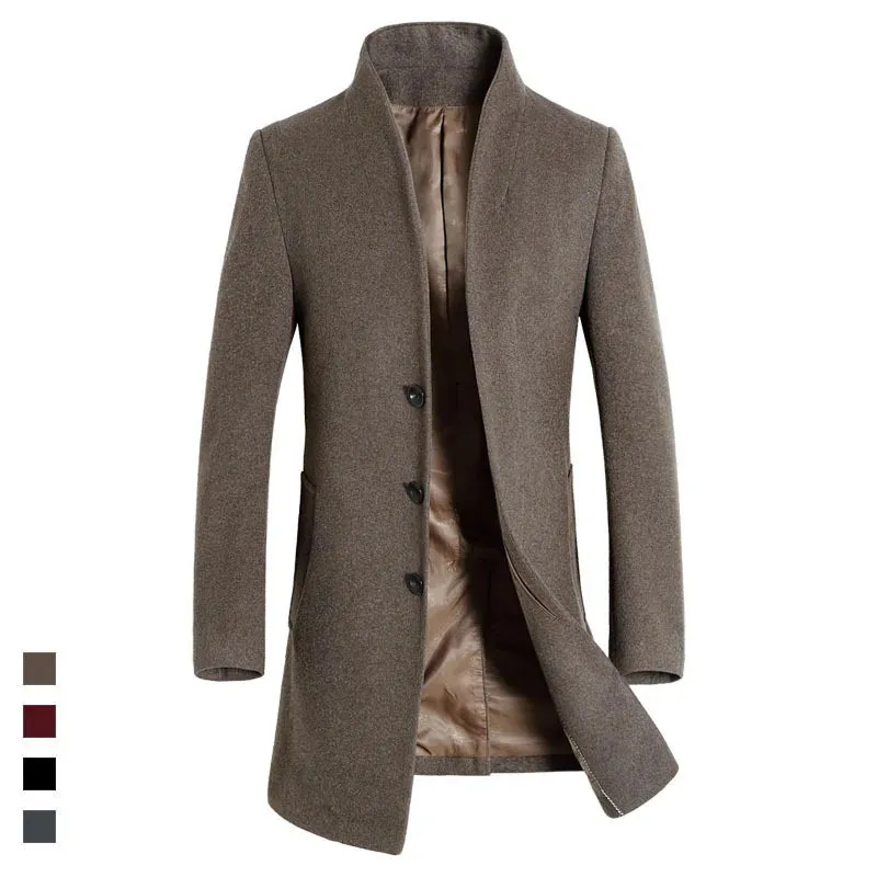Classic Wool Trench Coat