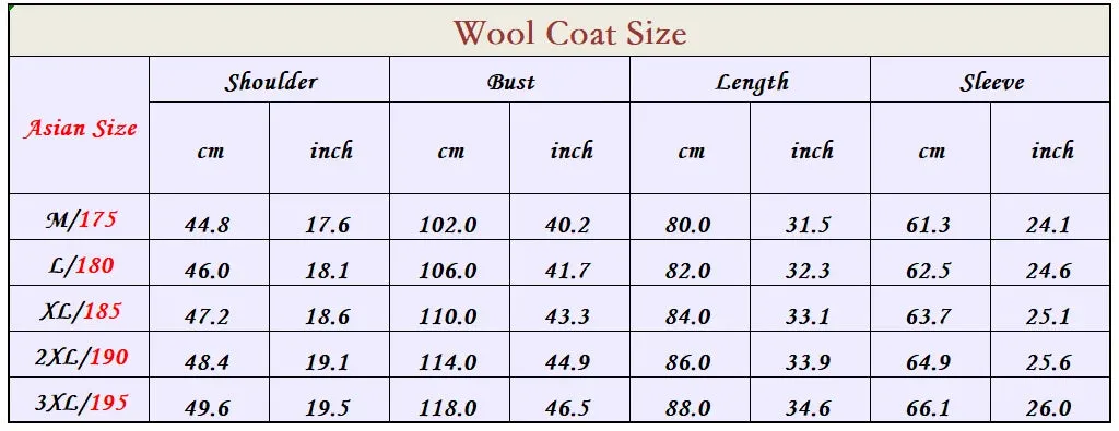 Classic Wool Trench Coat