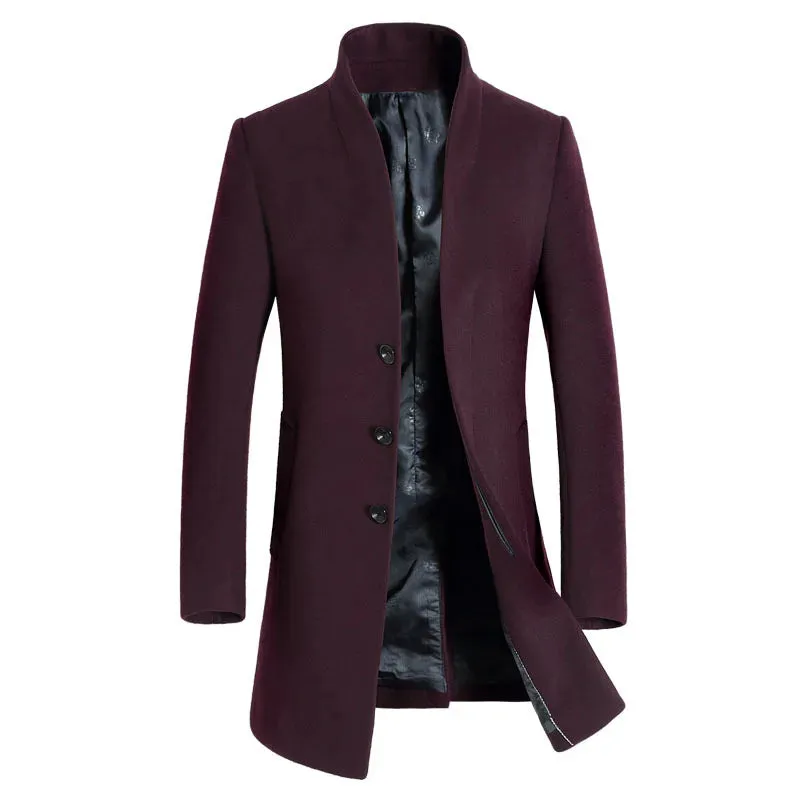 Classic Wool Trench Coat