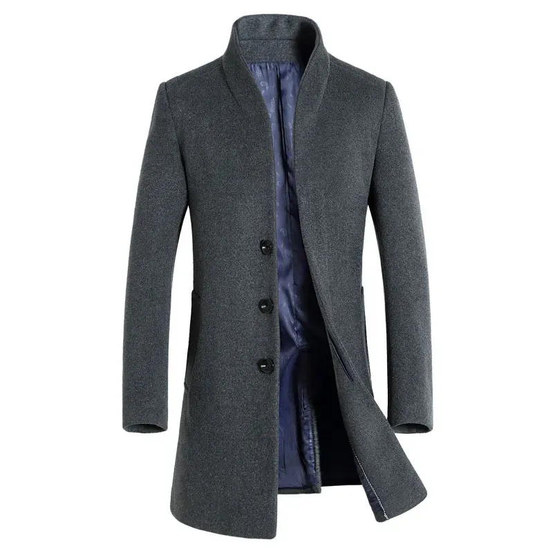 Classic Wool Trench Coat