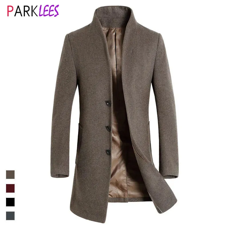 Classic Wool Trench Coat
