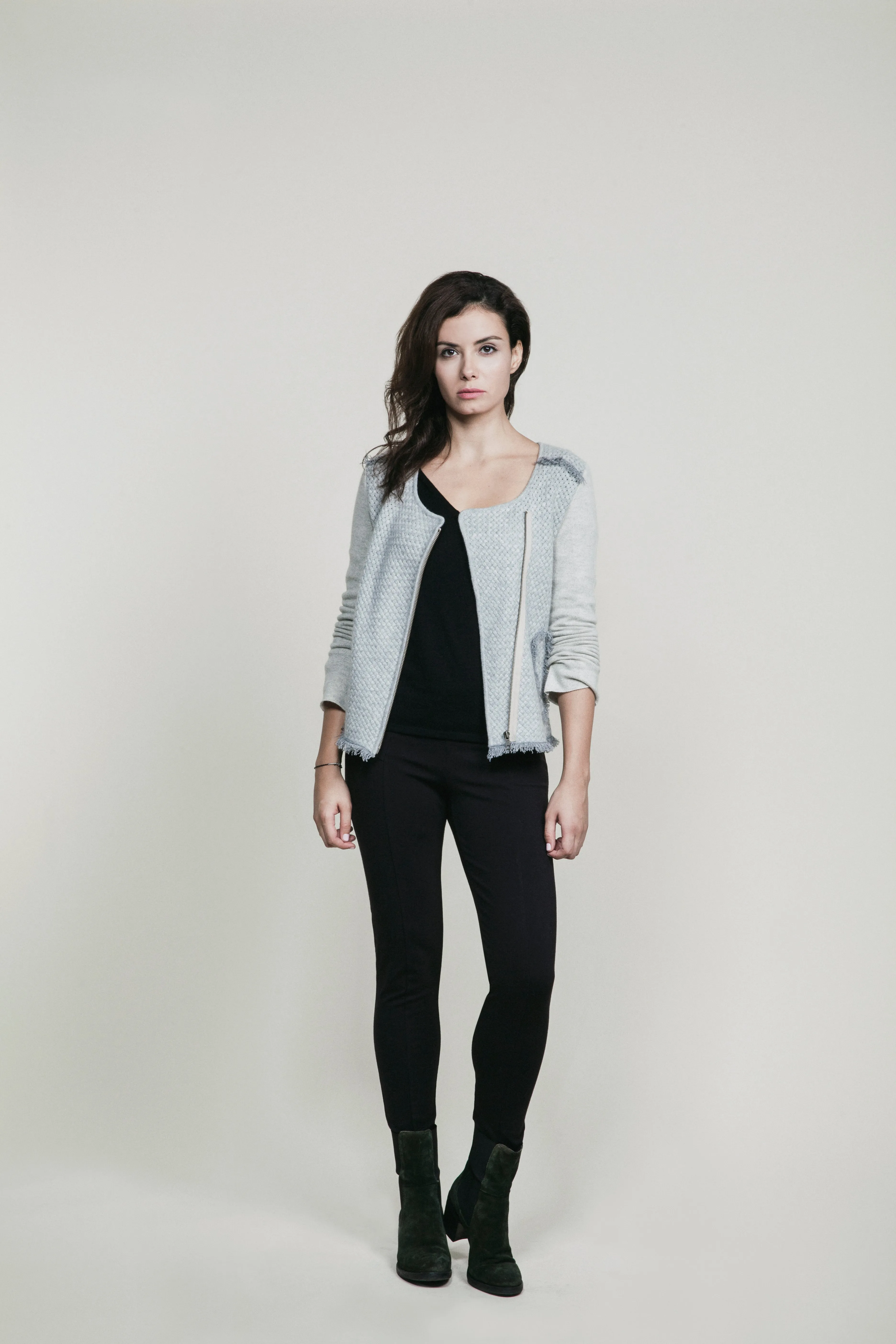 COCO Biker - Black & Charcoal
