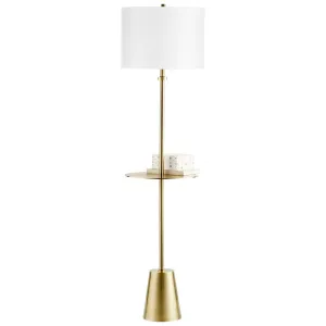 Cyan Design 10950 Peplum Floor Lamp - Brass