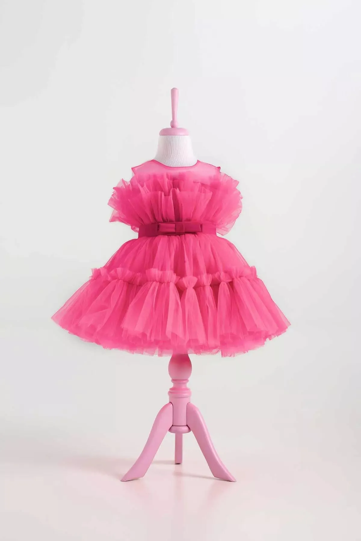 Diana Fuchsia Party Dress