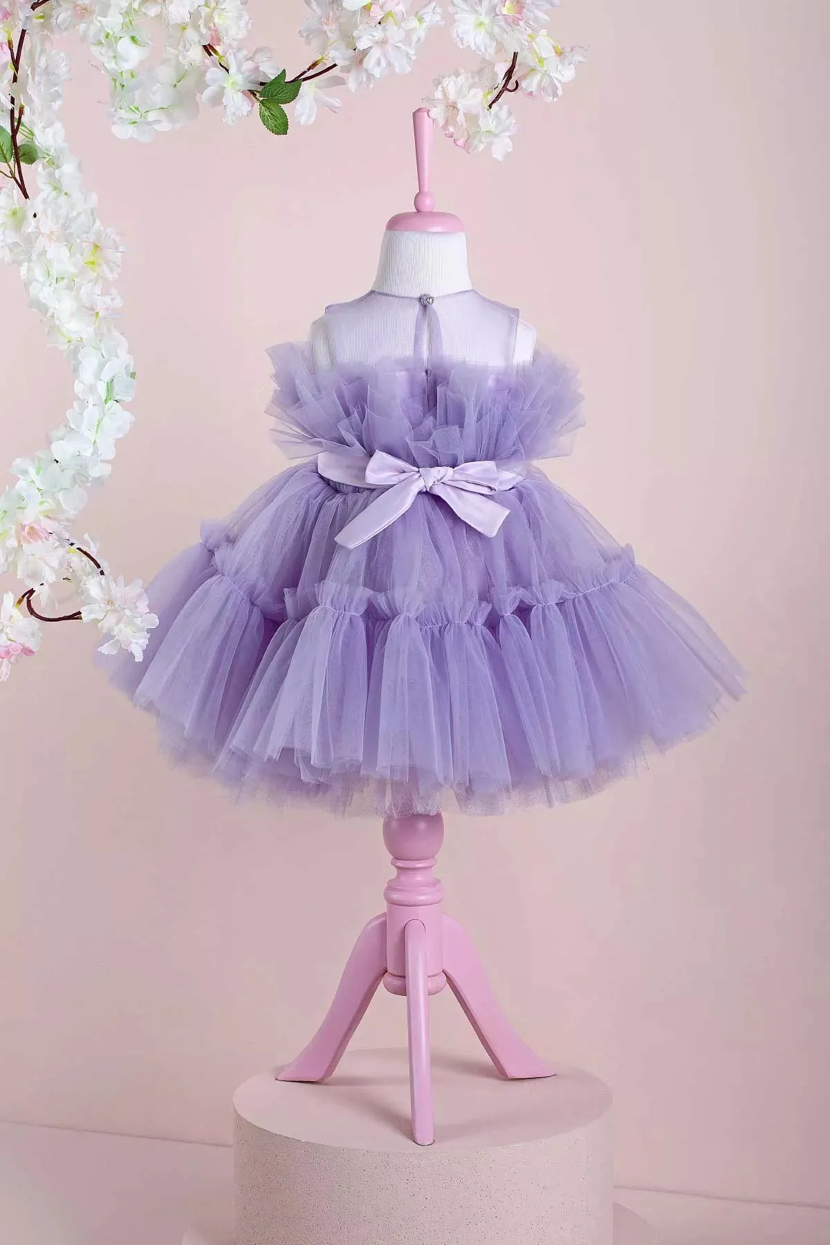 Diana Light Lilac Party Dress