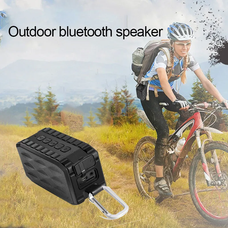 DUAL Speakers Bass Boombox  TK100 waterproof bt speaker