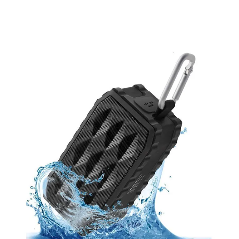 DUAL Speakers Bass Boombox  TK100 waterproof bt speaker