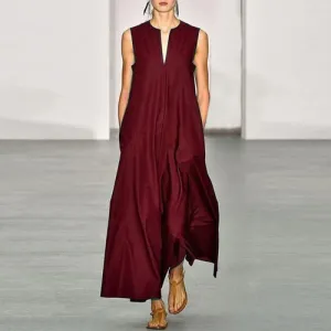 Fashion Deep V-Neck Dress