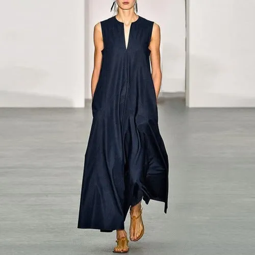 Fashion Deep V-Neck Dress