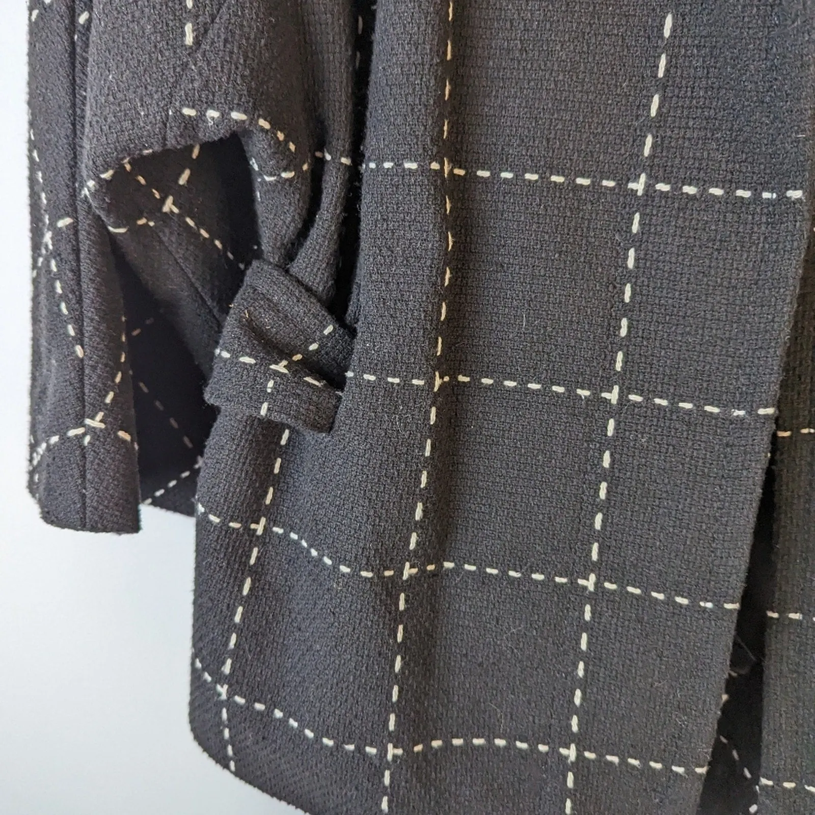 Focus 2000 Wool Plaid Coat / 10