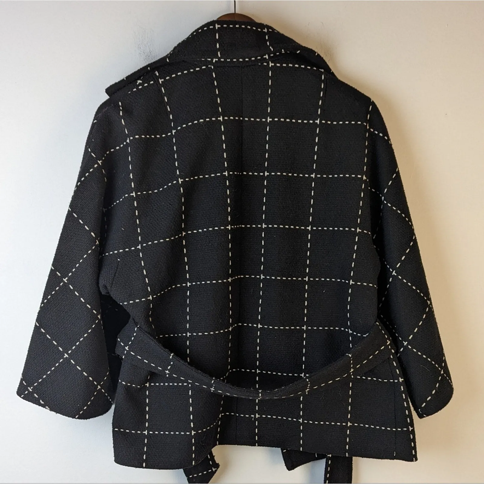 Focus 2000 Wool Plaid Coat / 10