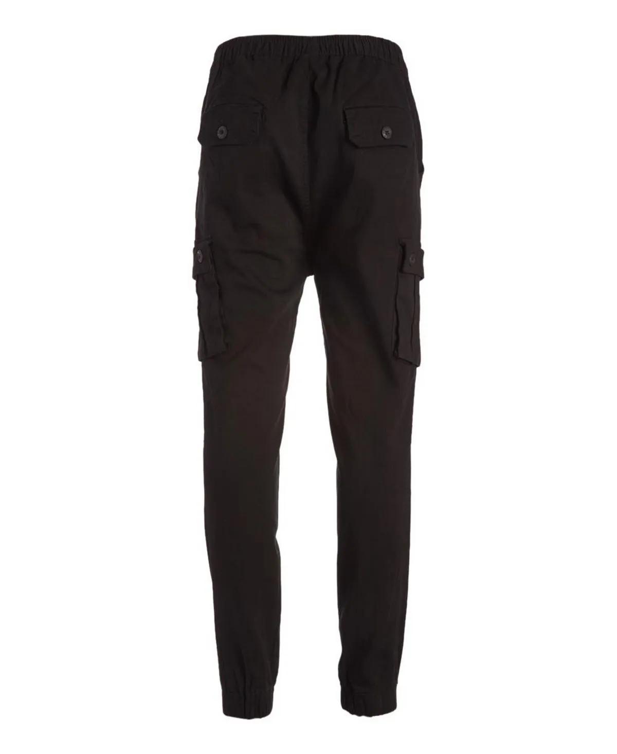 Galaxy By Harvic Men's Cotton Stretch Twill Cargo Joggers