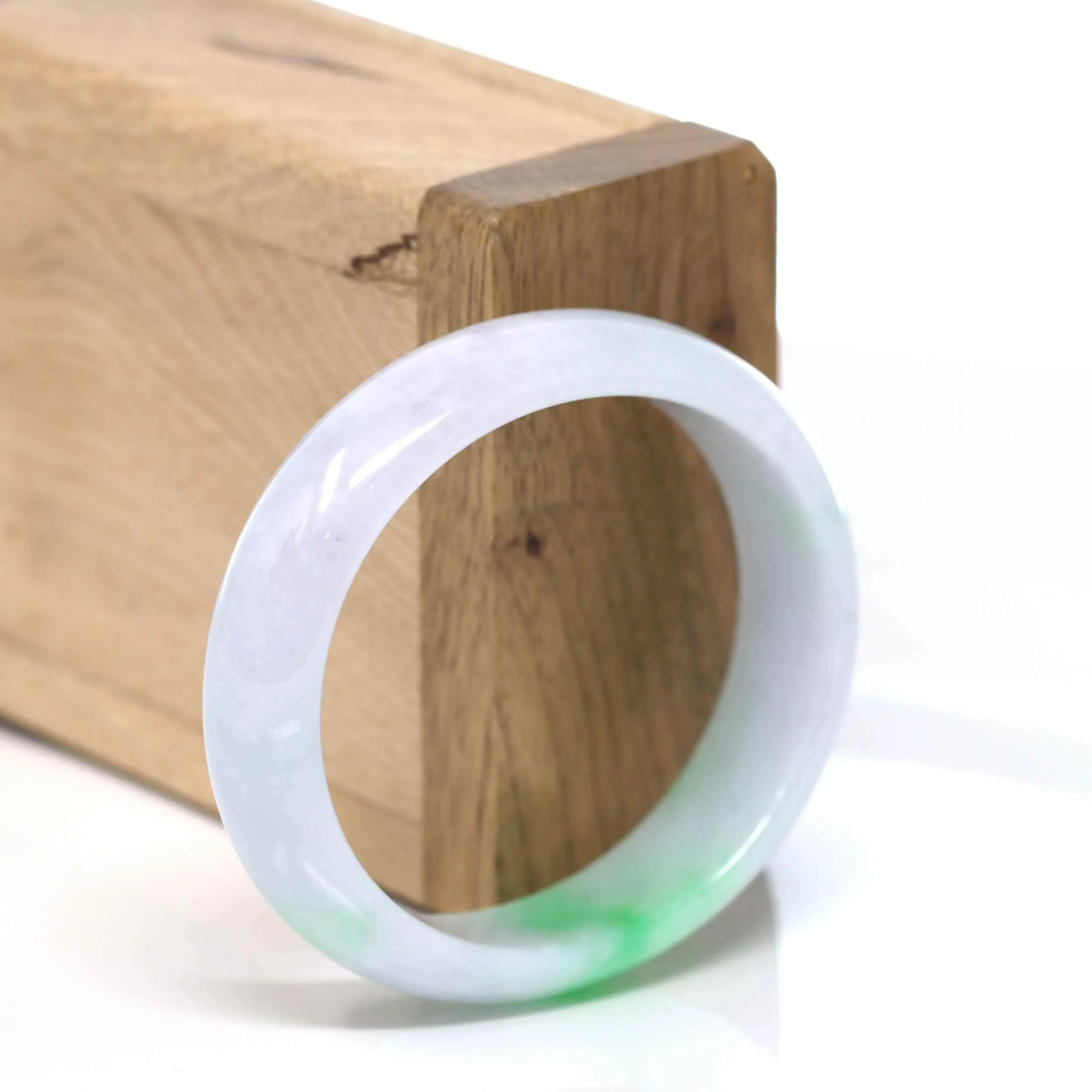 Genuine Burmese High Quality Jadeite Jade Bangle Bracelet (52.61mm)#306