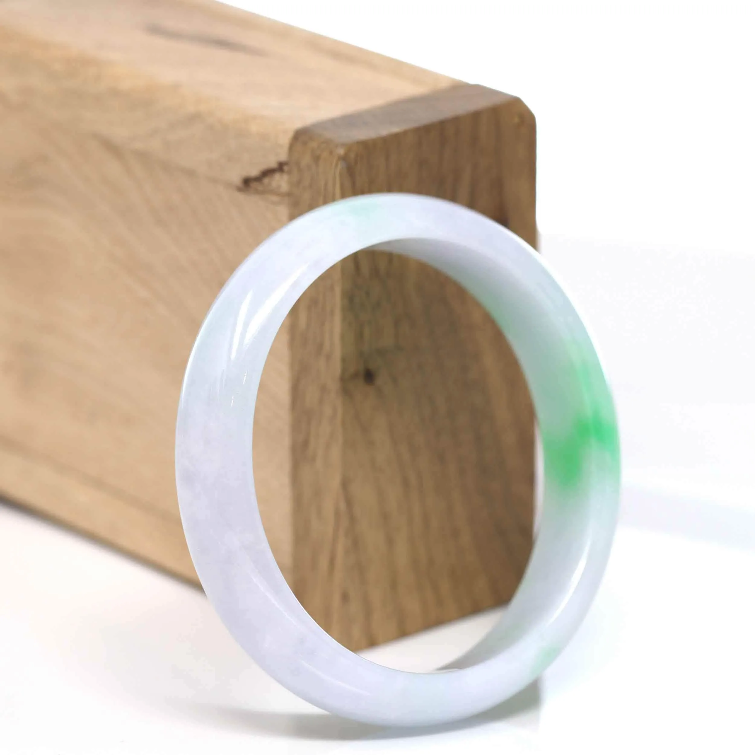 Genuine Burmese High Quality Jadeite Jade Bangle Bracelet (52.61mm)#306