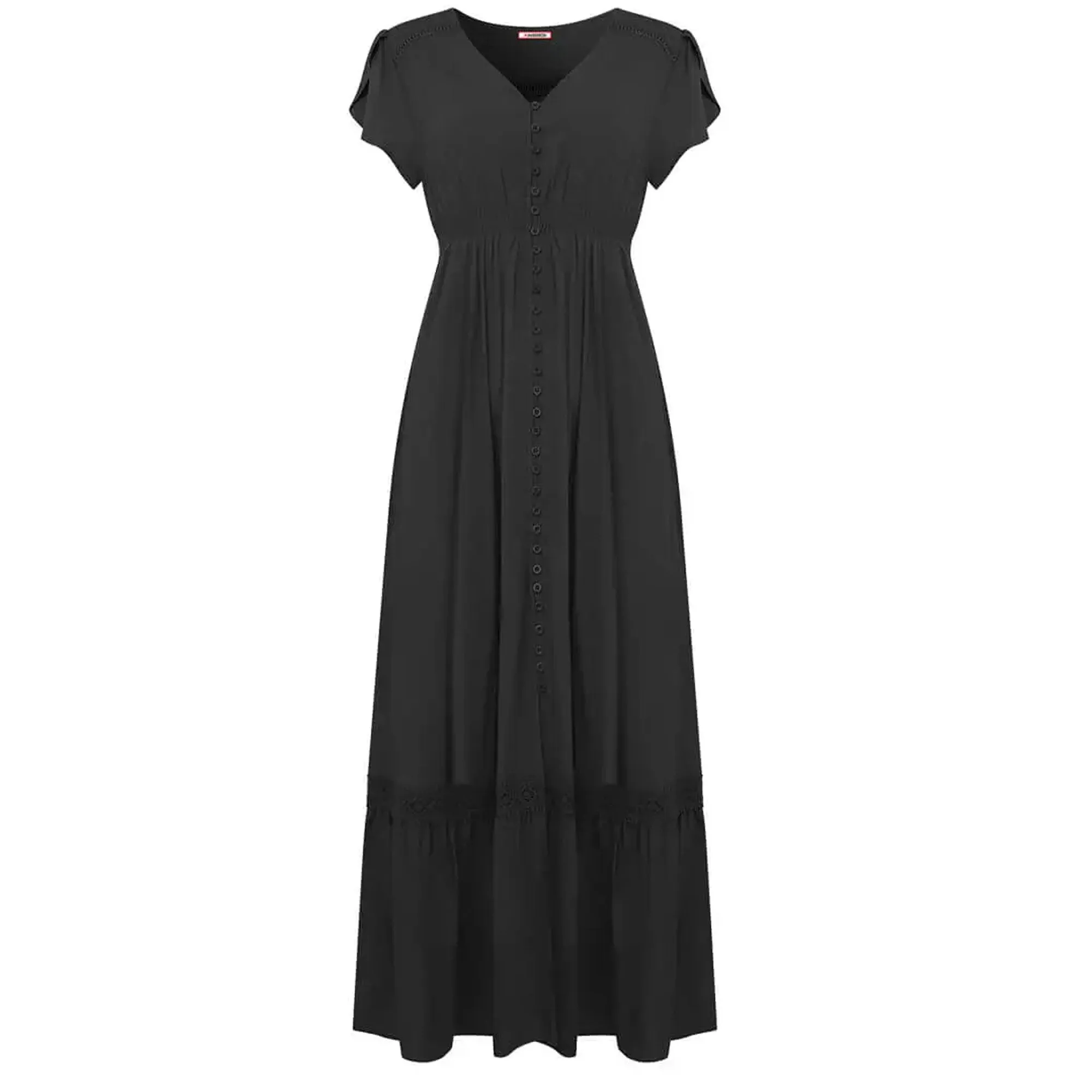Joe Browns 8 Black The Ultimate Boho Maxi Dress
