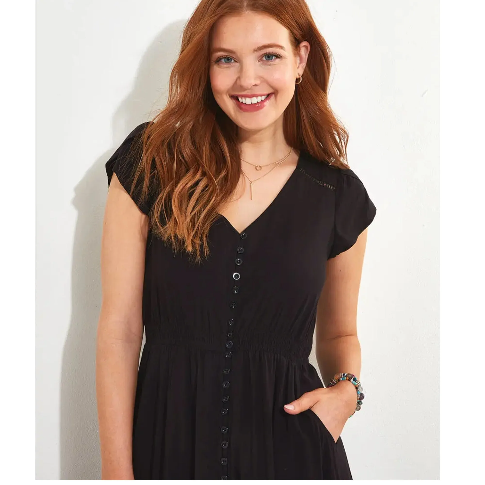 Joe Browns 8 Black The Ultimate Boho Maxi Dress