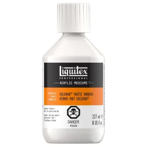 Liquitex Professional Soluvar Matte Varnish 8oz