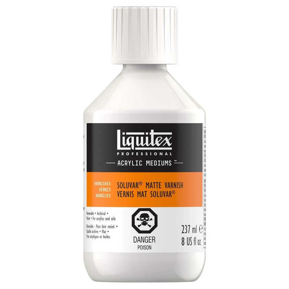 Liquitex Professional Soluvar Matte Varnish 8oz