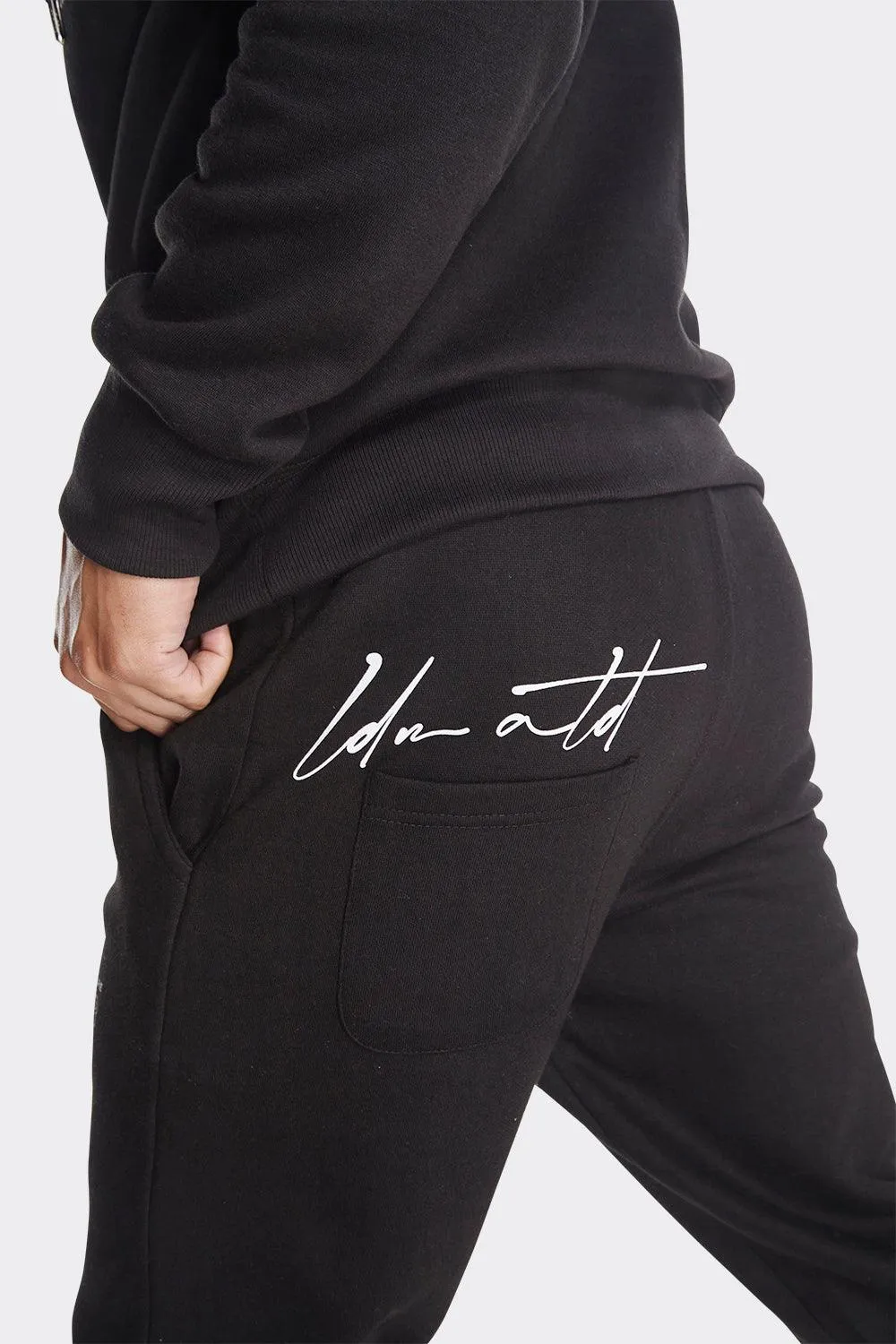 London Attitude World Tour Edition Joggers in Black