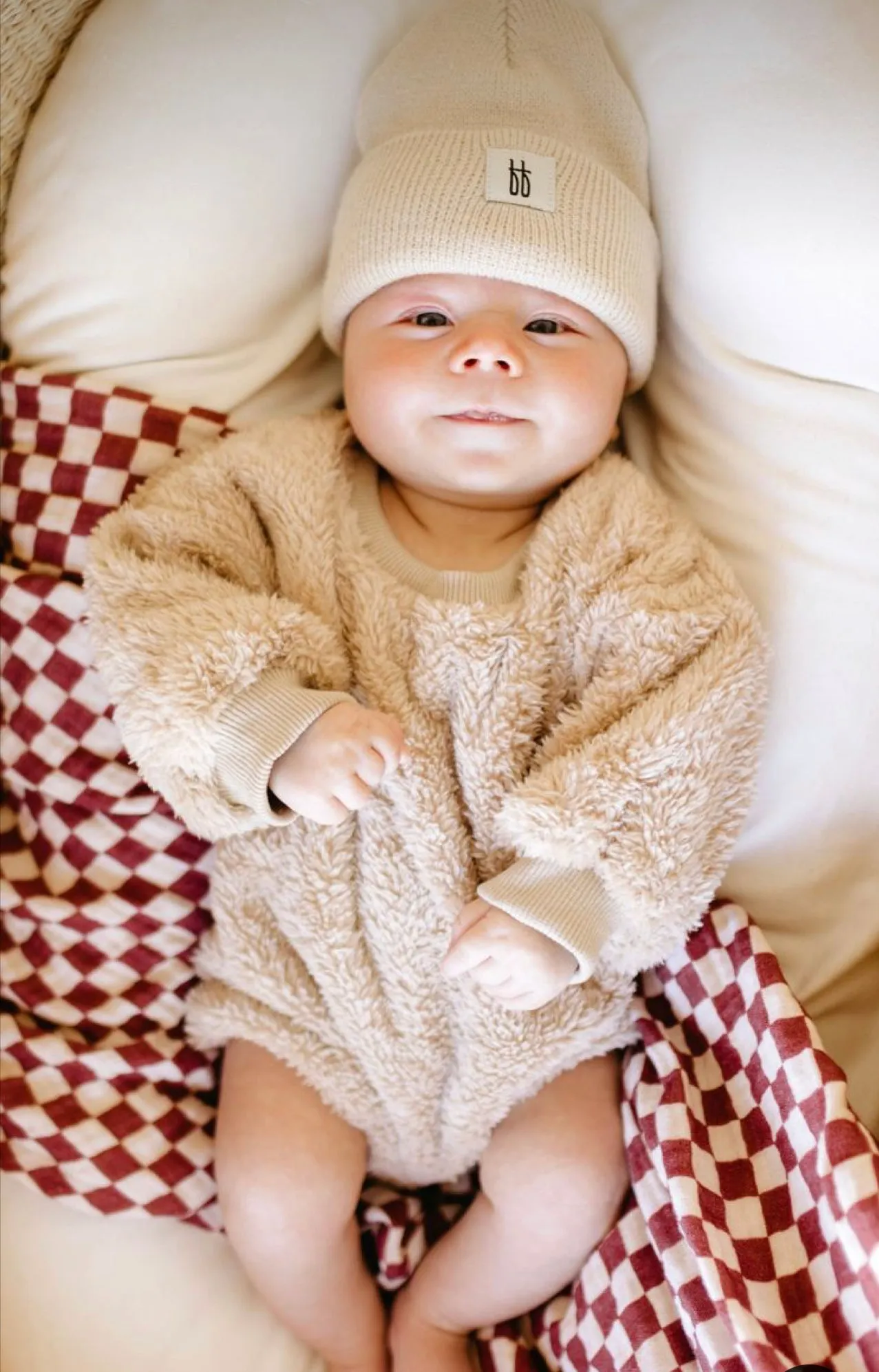 Long Sleeve Romper | Teddy Bear