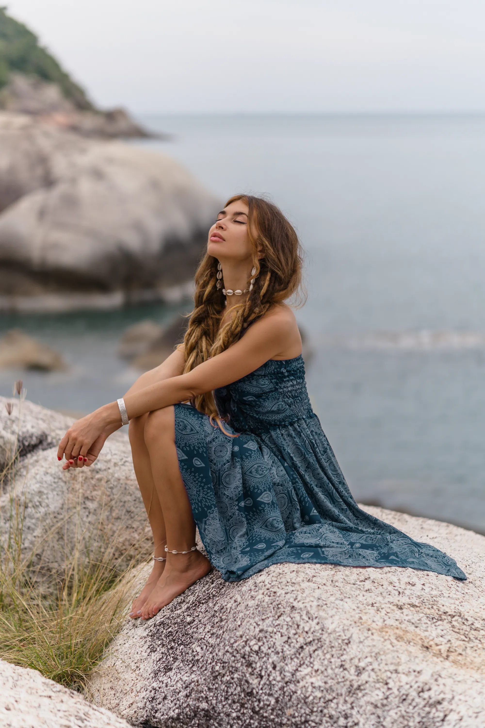 Maxi Skirt & Dress Lamai Turquoise