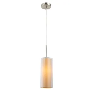 Mesh Amber Glass Pendant Light