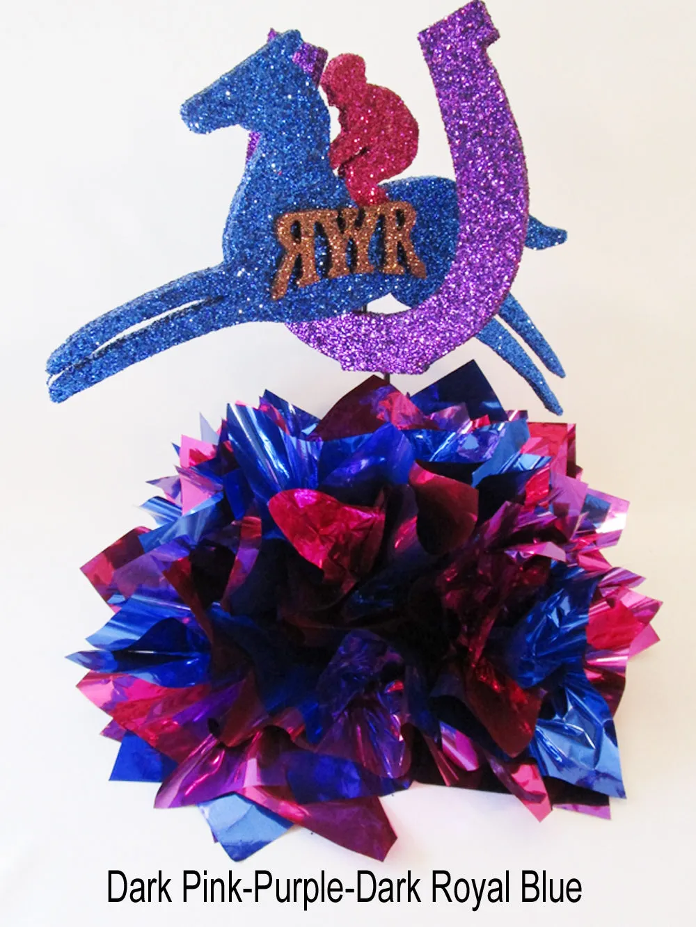 Metallic Tissue Centerpiece Base