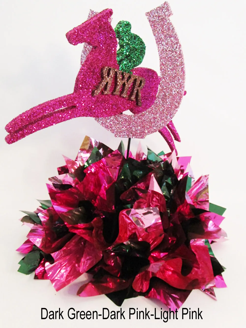 Metallic Tissue Centerpiece Base