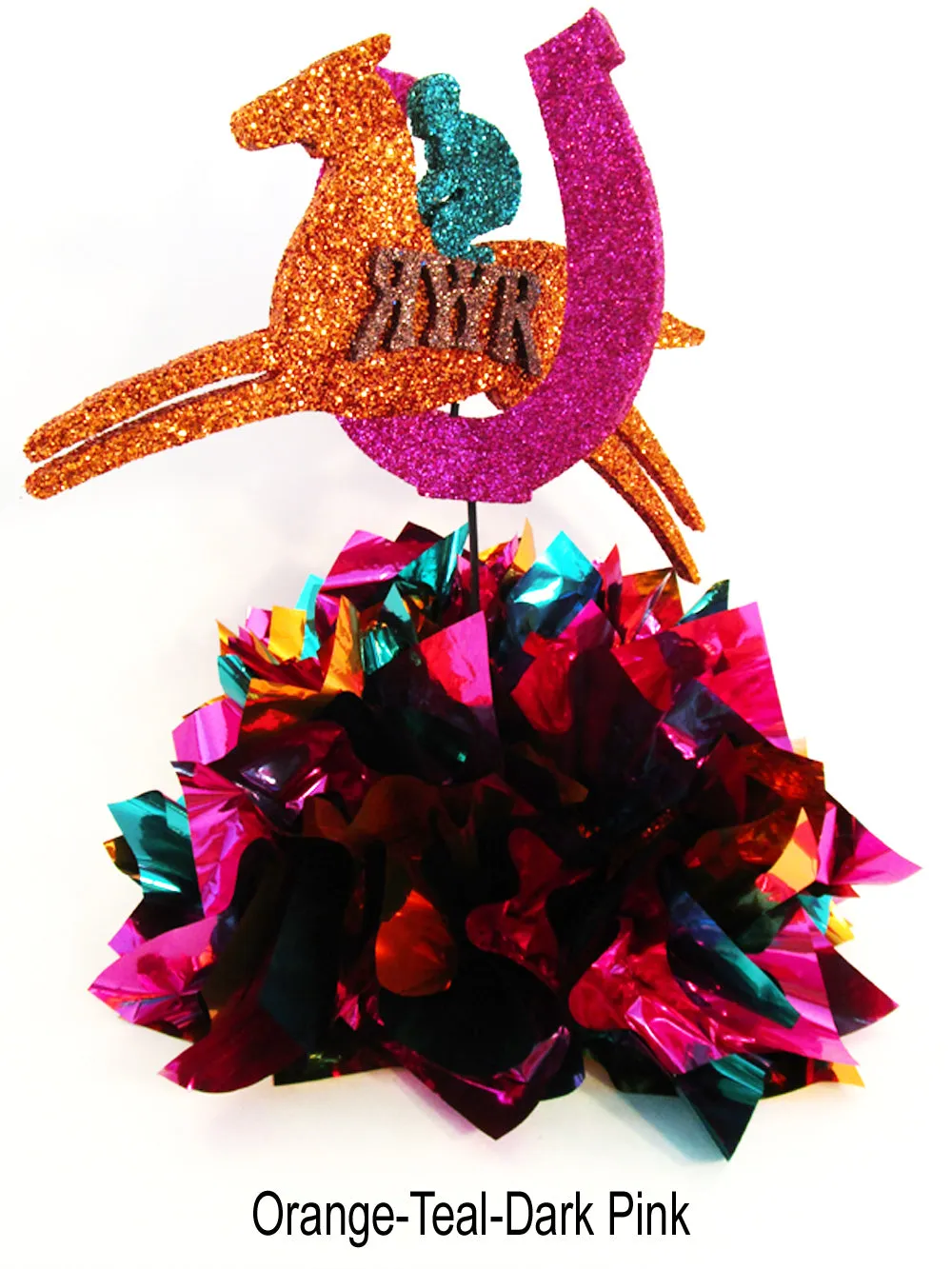 Metallic Tissue Centerpiece Base