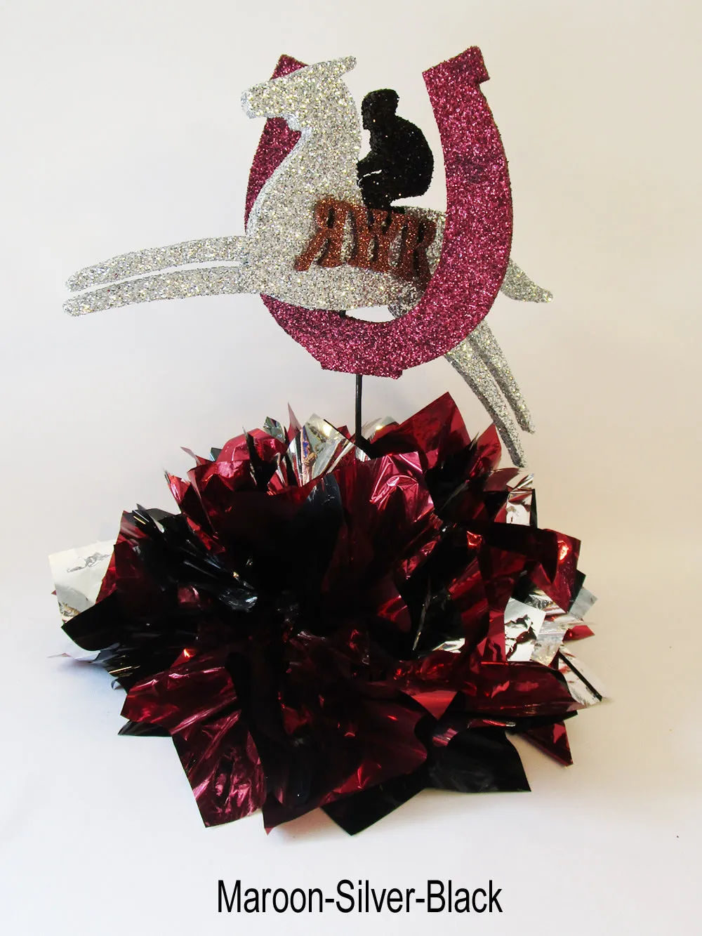 Metallic Tissue Centerpiece Base