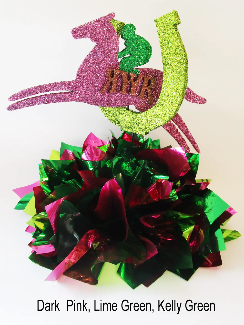 Metallic Tissue Centerpiece Base