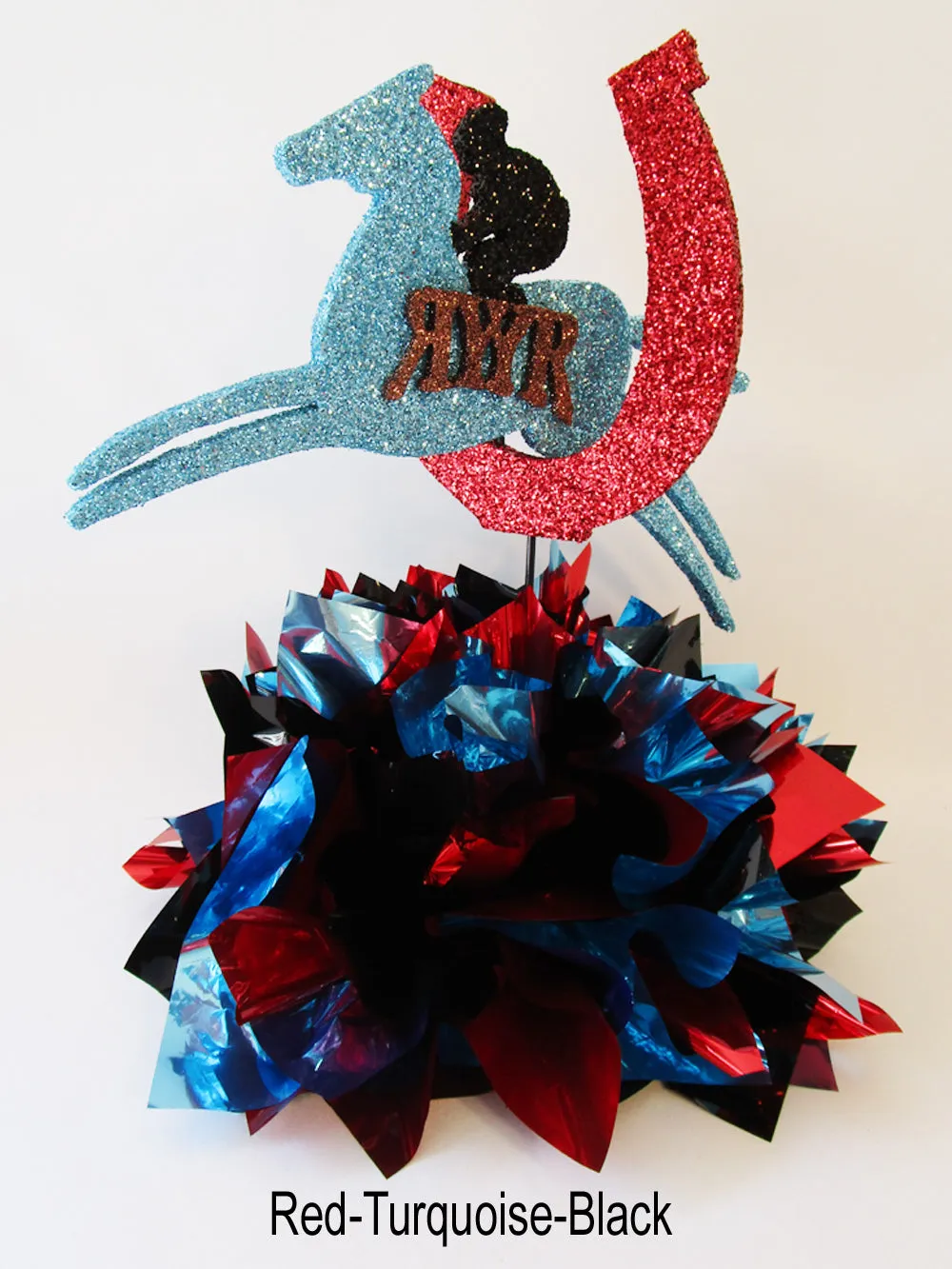 Metallic Tissue Centerpiece Base
