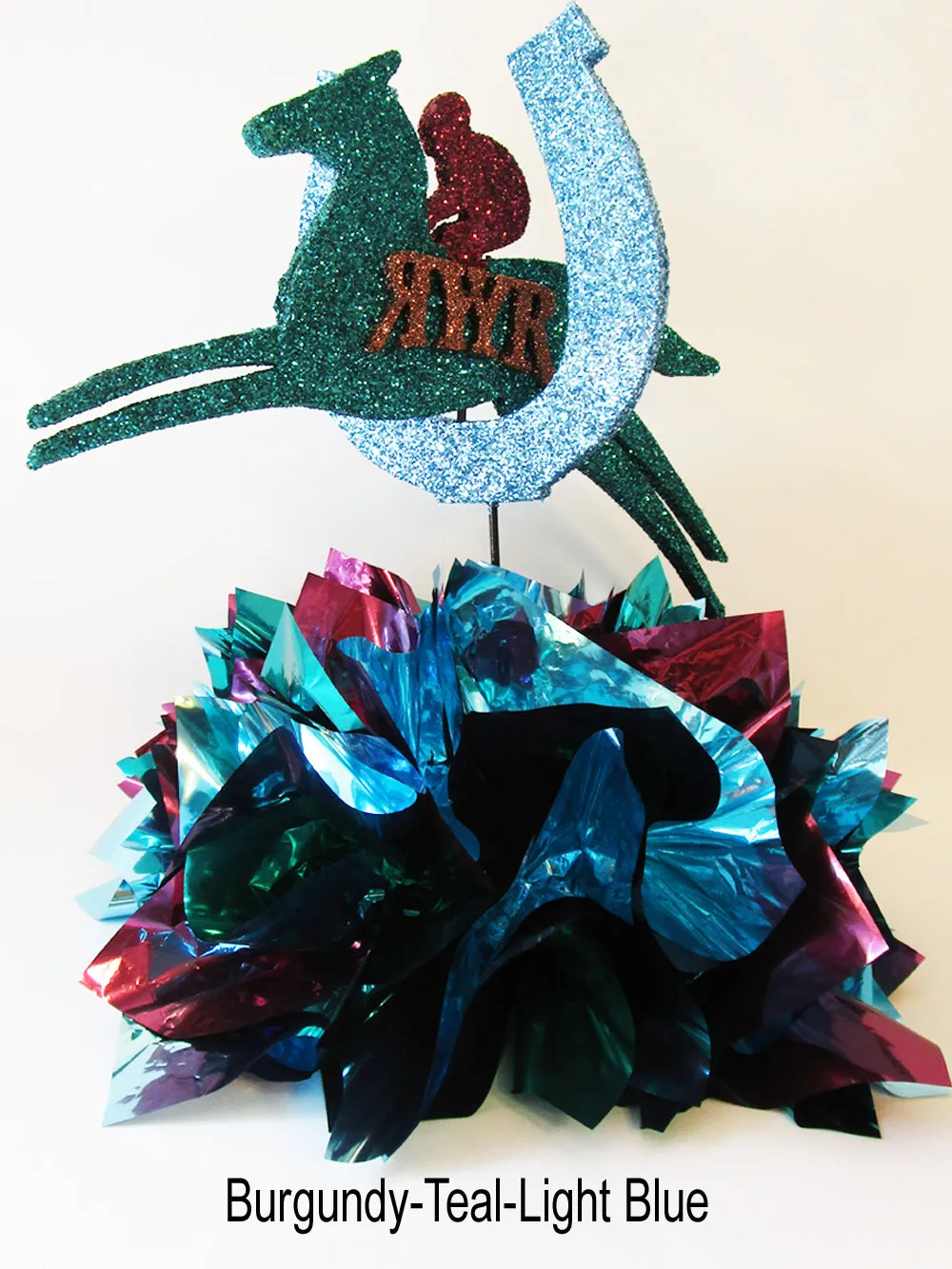 Metallic Tissue Centerpiece Base