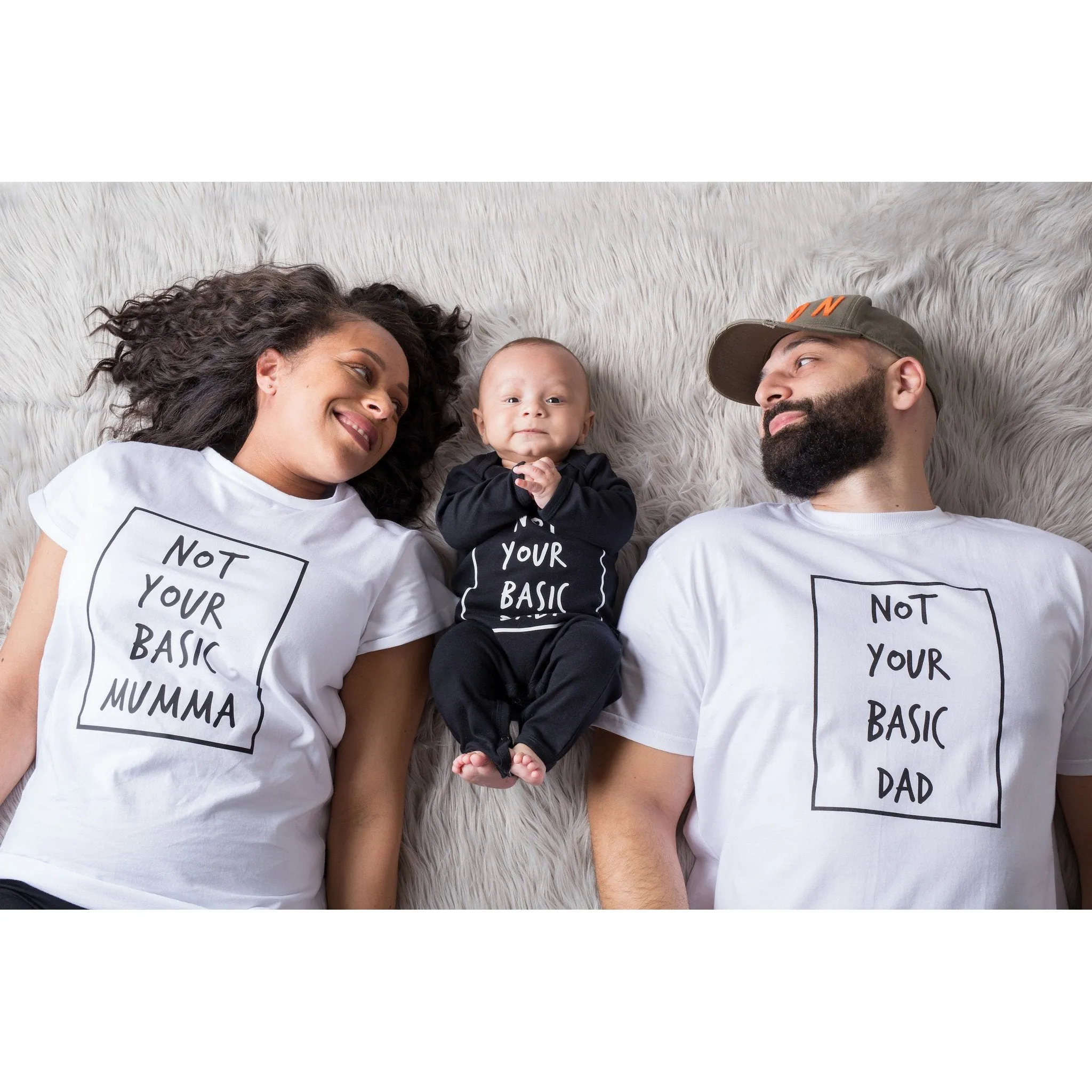 'Not Your Basic Baby' Romper Grey