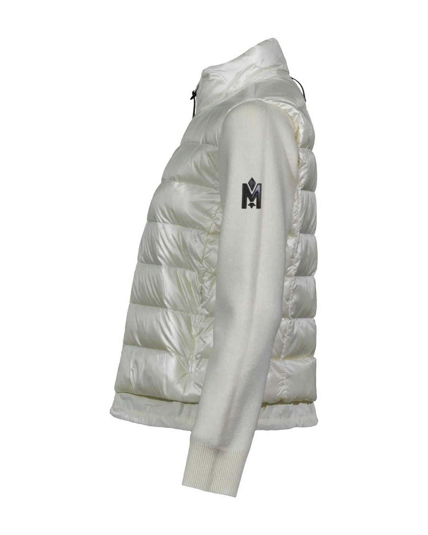 Ocean Mixed Media Down Coat