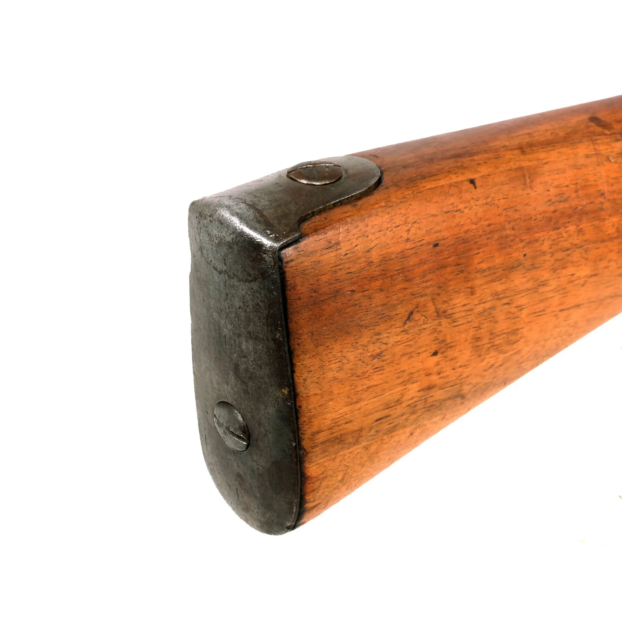 Original U.S. Civil War Era Swiss Model 1842 Smoothbore Percussion Musket Serial 832 - Stock Cut Under Band