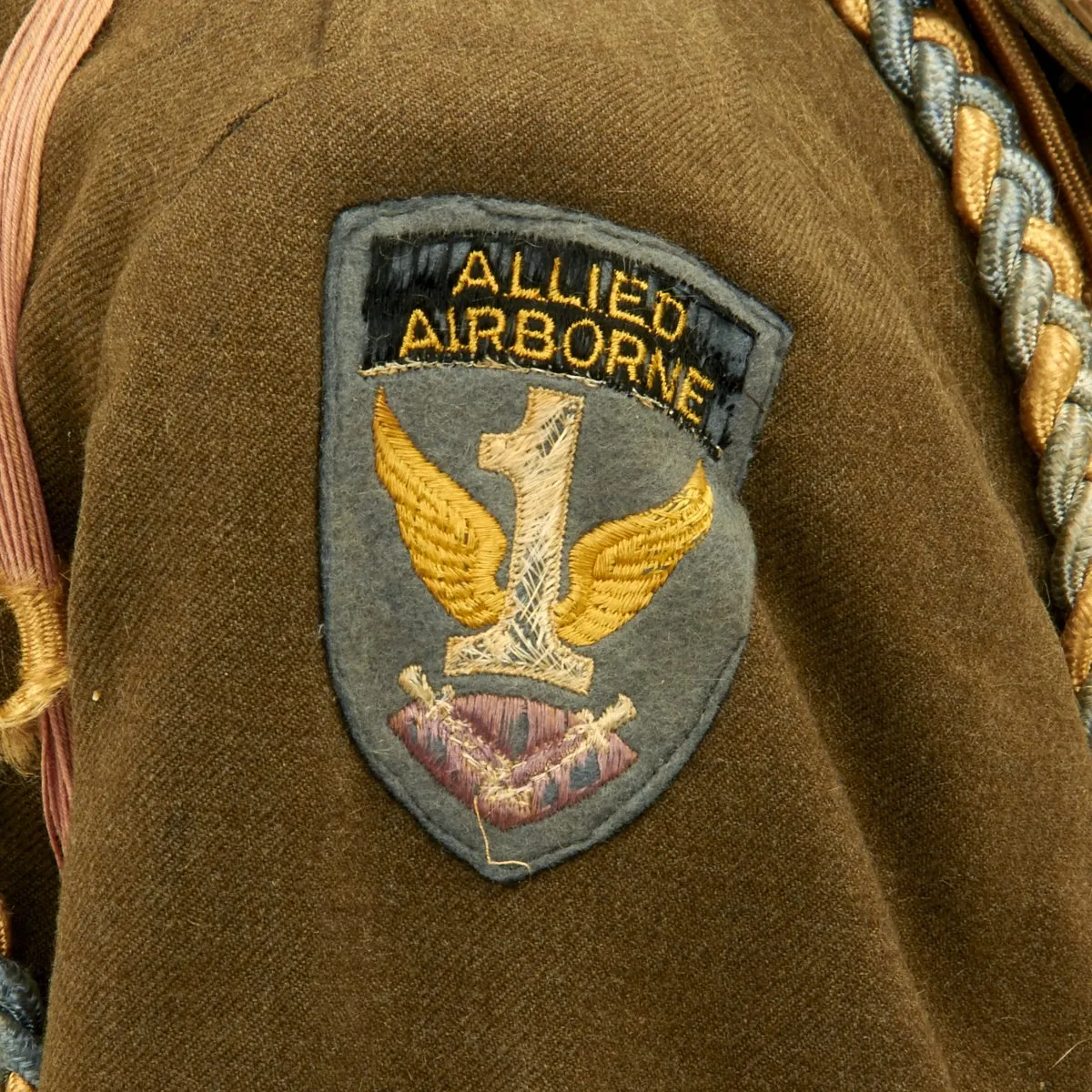 Original U.S. WWII 82nd Airborne 504th Parachute Infantry Regiment Named Grouping