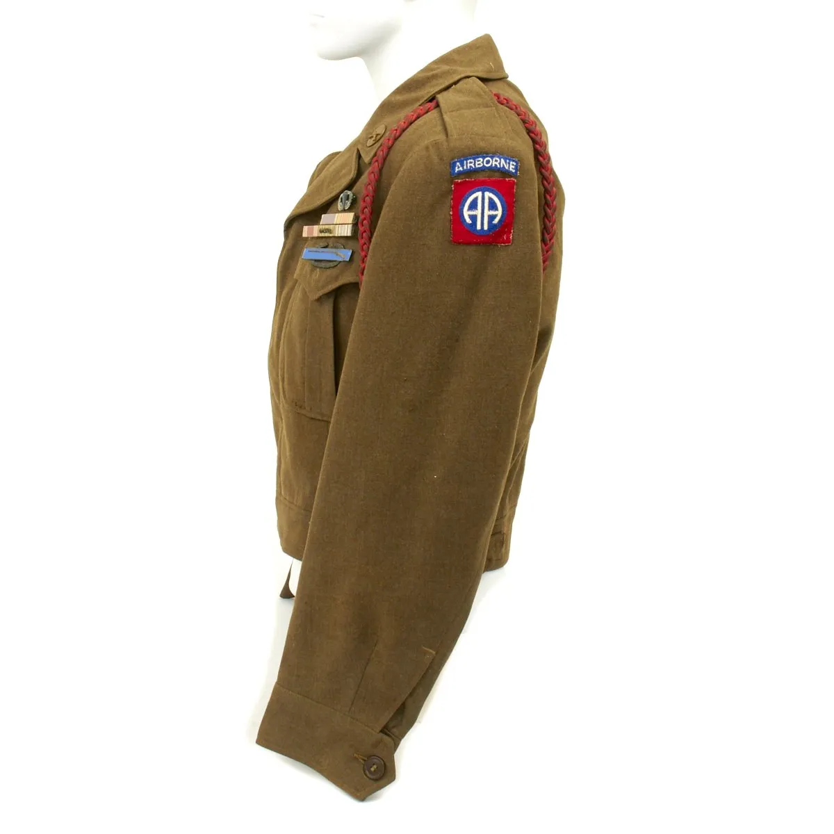 Original U.S. WWII 82nd Airborne 504th Parachute Infantry Regiment Named Grouping