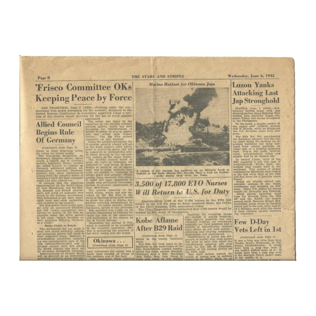 Original U.S. WWII 82nd Airborne 504th Parachute Infantry Regiment Named Grouping